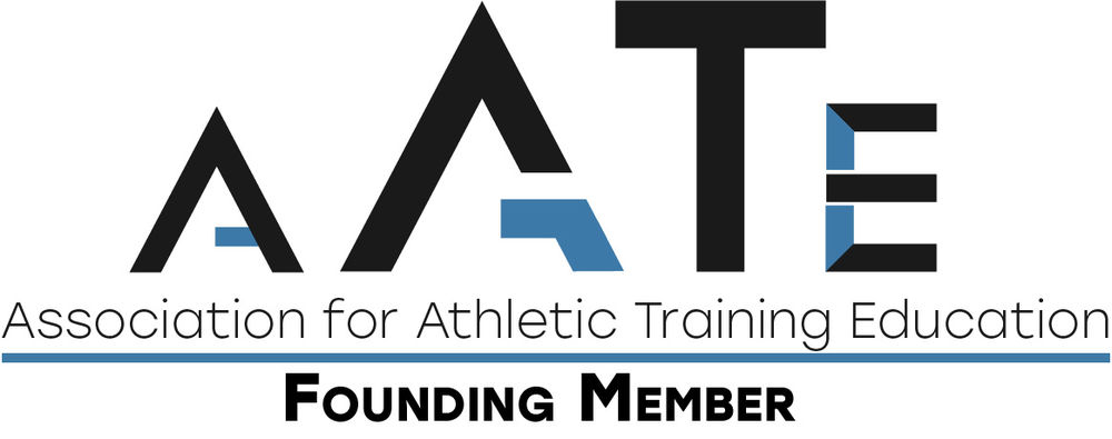 A logo for the Association for Athletic Training Education.